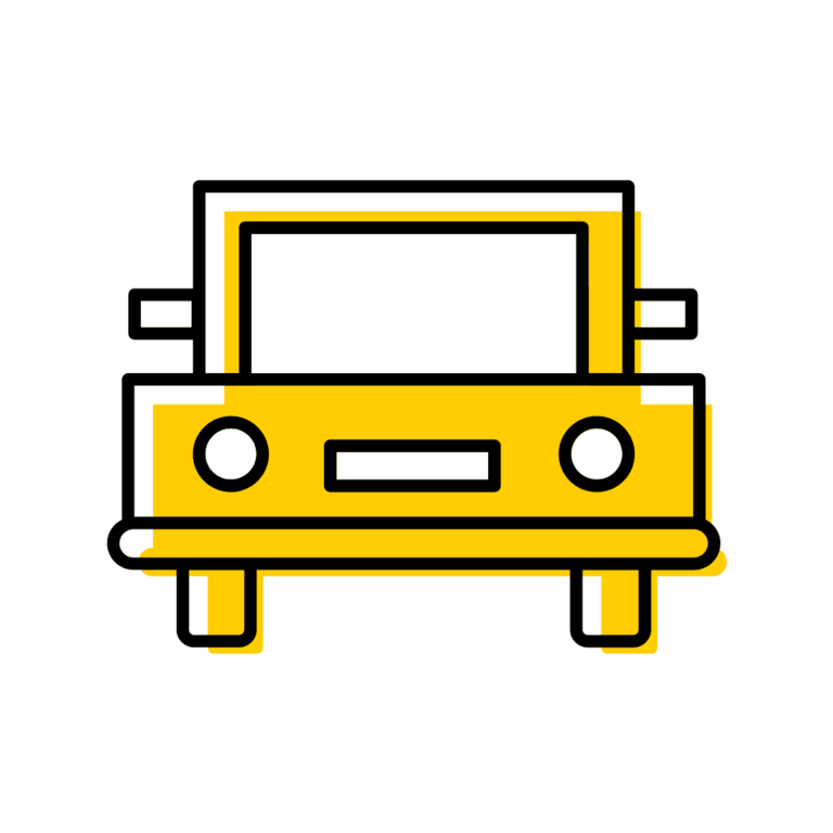 gold car