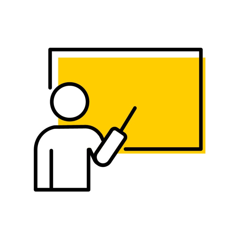 person presenting